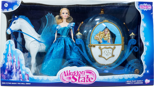 Illusion State Magic Carriage with Wings, 