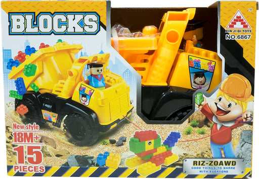Goisco Building Blocks Filled Truck, 15 pc
