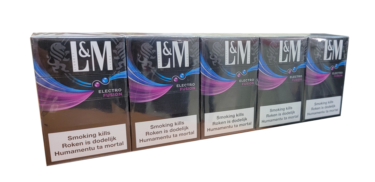 L&M Cigarettes, Electro Fusion, 10-pack (slof)