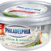 Philadelphia Chive & Onion Cream Cheese, 8 oz