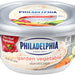 Philadelphia Garden Vegetables Cream Cheese, 8 oz