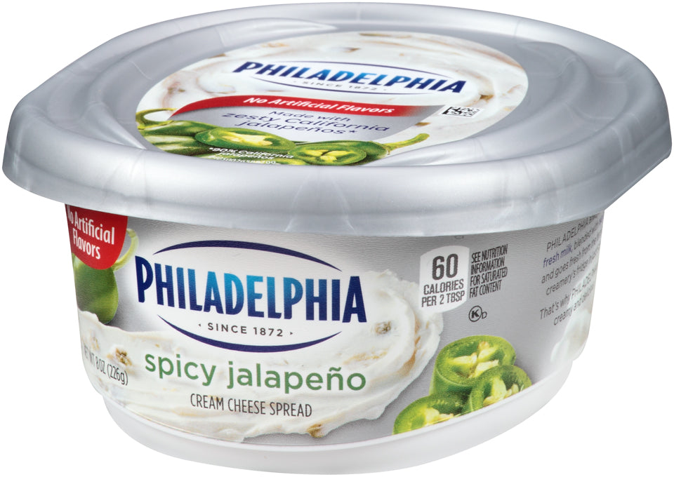 Philadelphia Spicy Jalapeno Cream Cheese,  8 oz