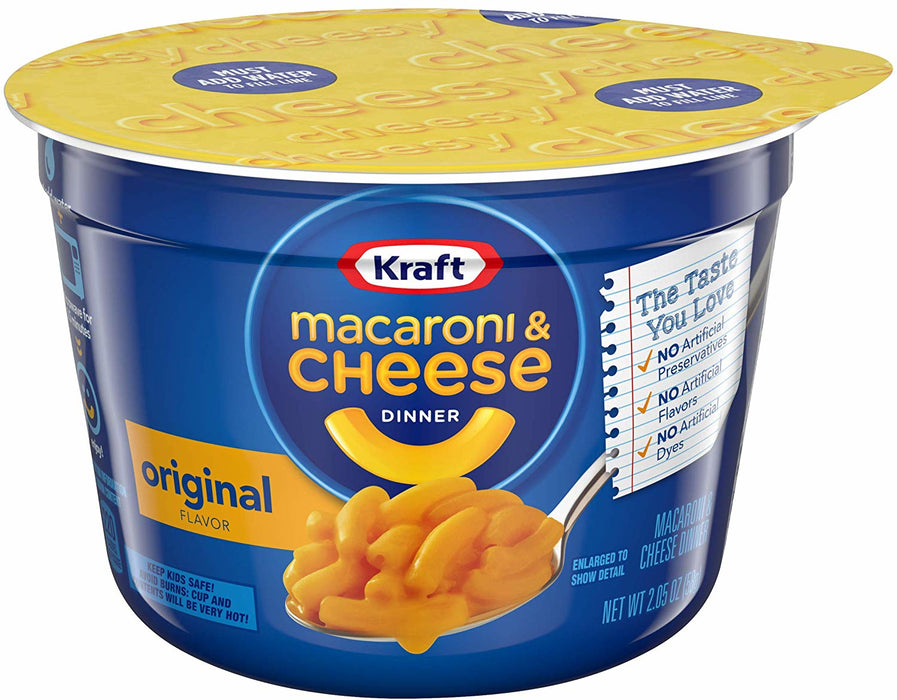 Kraft Easy Mac Macaroni & Cheese Dinner, 2.05 oz