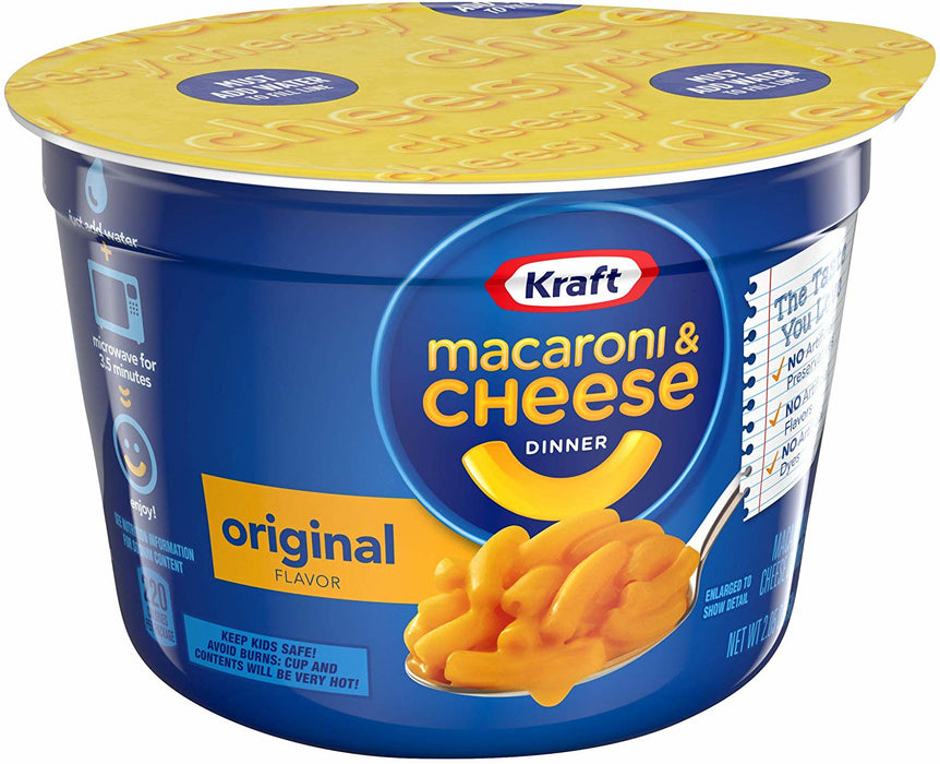 Kraft Easy Mac Macaroni & Cheese Dinner, 2.05 oz