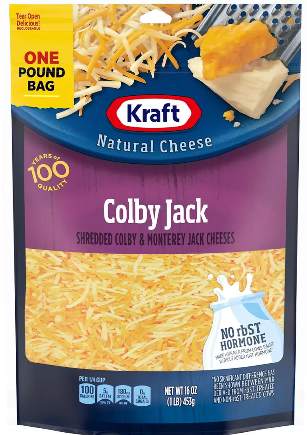 Kraft Shredded Colby Jack Cheese, 2Pack , 2 x 16 oz —