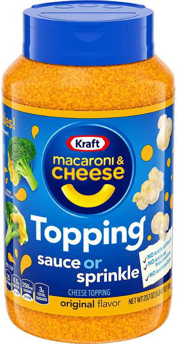 Kraft Macaroni & Cheese Topping, 20.7 oz