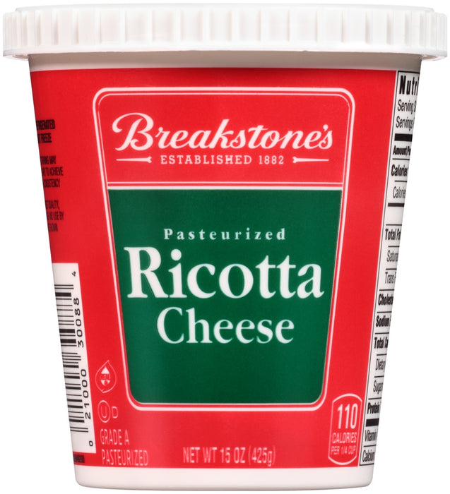 Breakstone's Pasteurized Ricotta Cheese, 15 oz