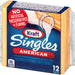 Kraft Singles American, Cheese Slices, 12 ct