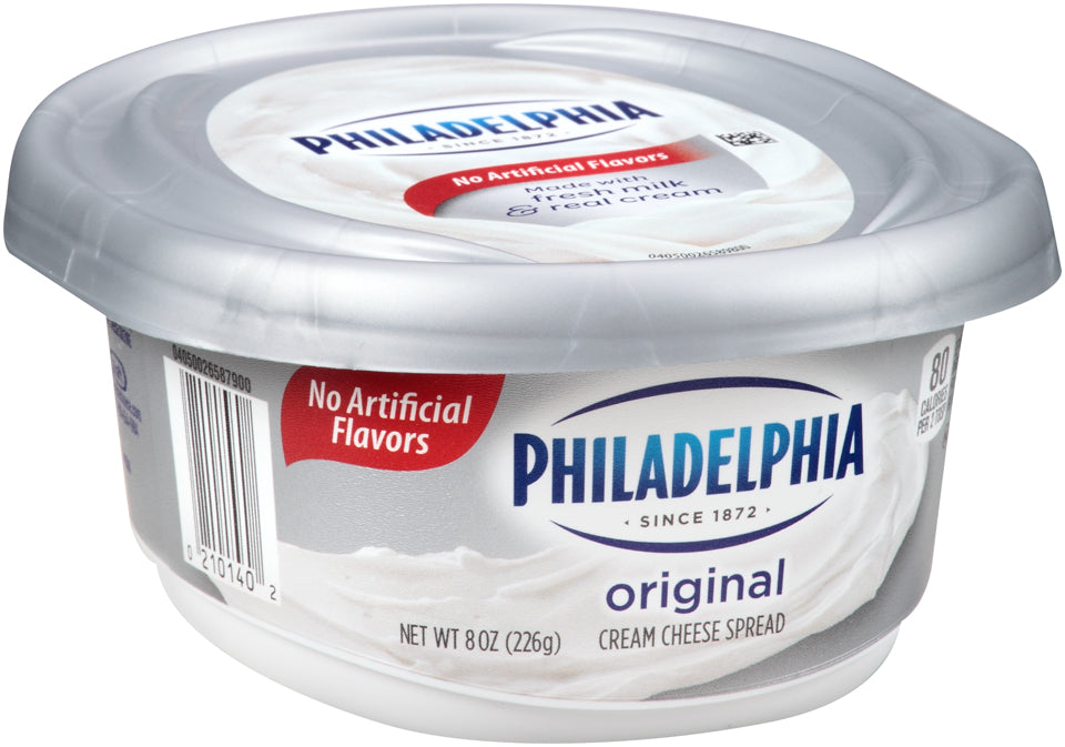 Philadelphia Original Cream Cheese Spread, 8 oz