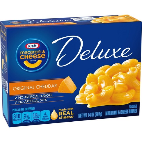 Kraft Deluxe Macaroni N' Cheese, Value Pack , 8 x 14 oz