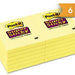 Post-It Sticky Notes Value Pack, 4x4 inch, 6 ct