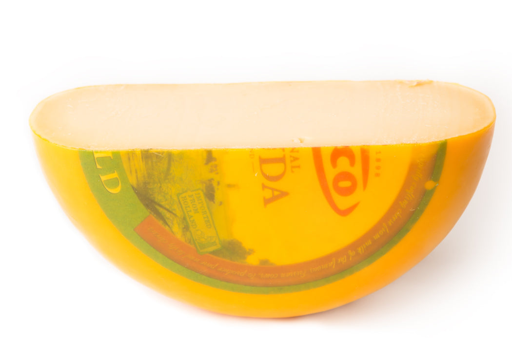 Gouda Jong Belegen Kaas, Cheese Piece, Quart Size