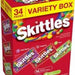 Skittles Variety Box, 34 ct