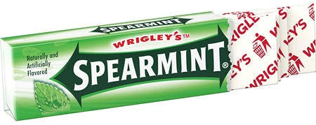 Wrigley's Spearmint Gum Value Pack, 2 x 20 ct