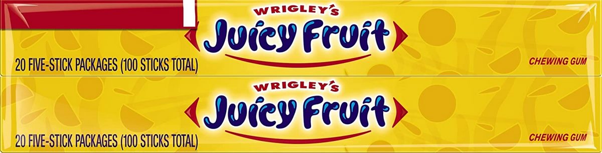 Wrigley's Juicy Fruit Gum Value Pack, 2 x 20 ct