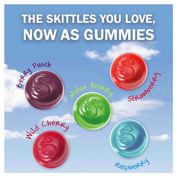 Skittles Wild Berry Gummies , 5.8 oz