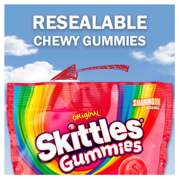 Skittles Original Gummy Candy, Sharing Size Bag , 12 oz