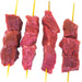 Beef Tenderloin Skewers (Sate), 4 ct (ca. 300 gr total)