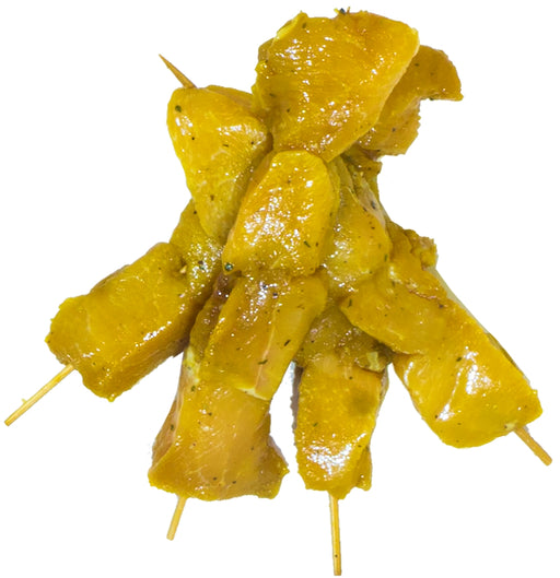 Marinated Chicken Skewers (Sate), 4 ct (ca. 300 gr total)
