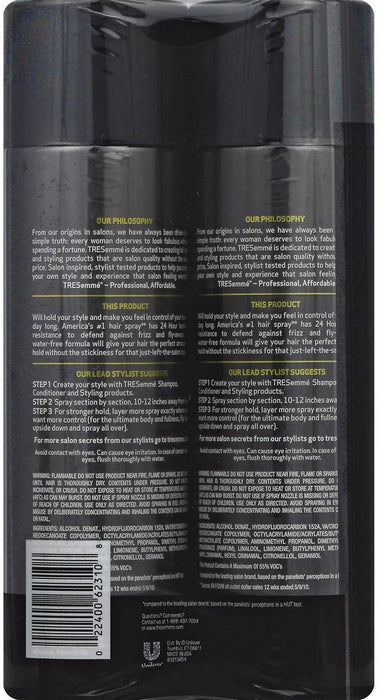 Tresemme, Extra Firm Control Hair Spray, Value Pack, 2 x 14.6 oz