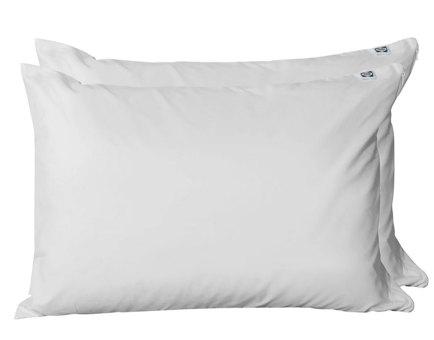 Sealy Allergy Advanced Zippered Pillow Protector, 2-Pack , 2 ct