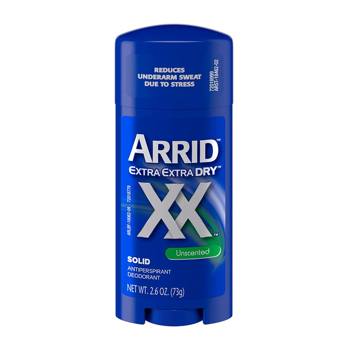 Arrid Extra Dry Antiperspirant Deodorant, Unscented , 2.6 oz