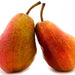 Red Pears, 2 pcs