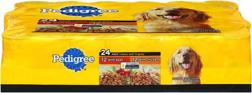 Pedigree Choice Cut in Gravy Dog Food Variety Pack, 24 ct