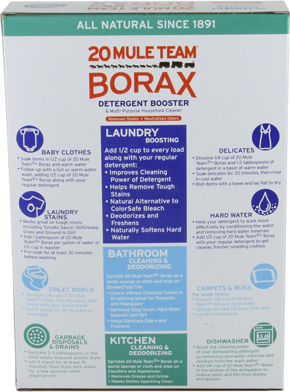 20 Mule Team Borax Detergent Booster, 76 oz