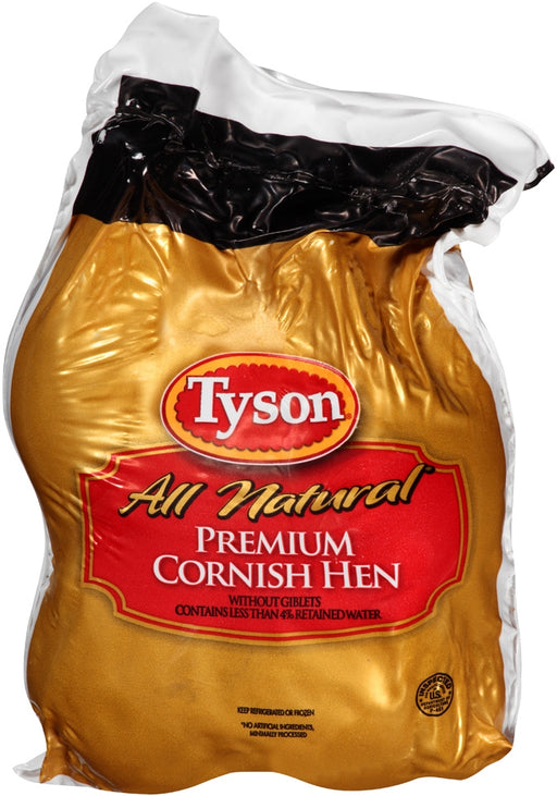 Tyson Premium Cornish Hen, without Giblets, 1.56 lbs