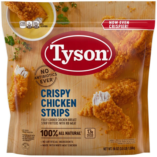 Tyson Crispy Chicken Strips, 56 oz