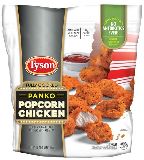 Tyson Panko Popcorn Chicken, 1.59 kg