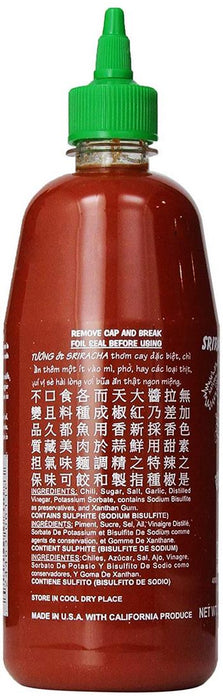 Huy Fong Sriracha Hot Chili Sauce, 28 oz