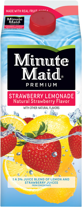 Minute Maid Premium Strawberry Lemonado Juice , 59 oz