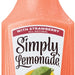 Simply Lemonade Juice Drink with Strawberry, 52 oz