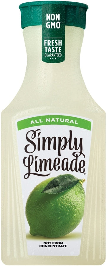 Simply Limeade Juice Drink with Lime, 52 oz