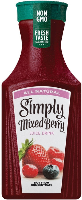 Simply Mixed Berry Juice Drink, 52 oz
