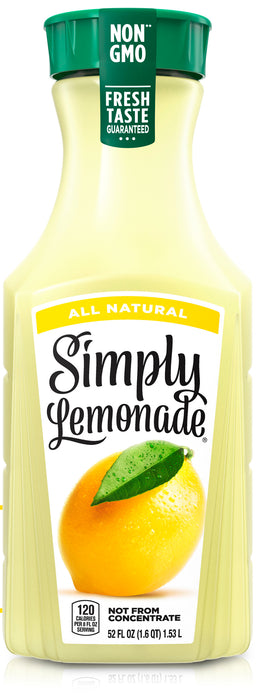 Simply Lemonade Juice Drink, 52 oz