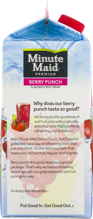 Minute Maid Premium Berry Punch Drink, 59 oz