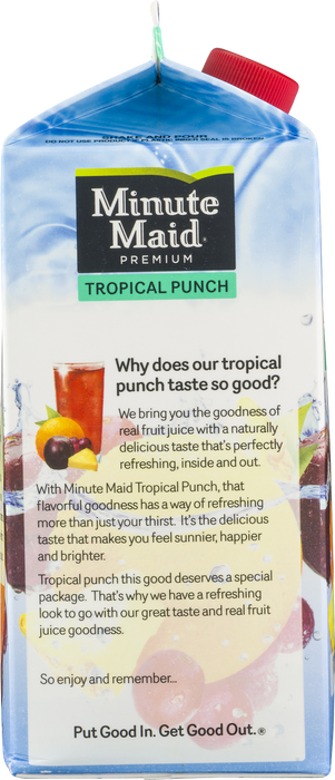 Minute Maid Premium Tropical Punch Drink, 59 oz