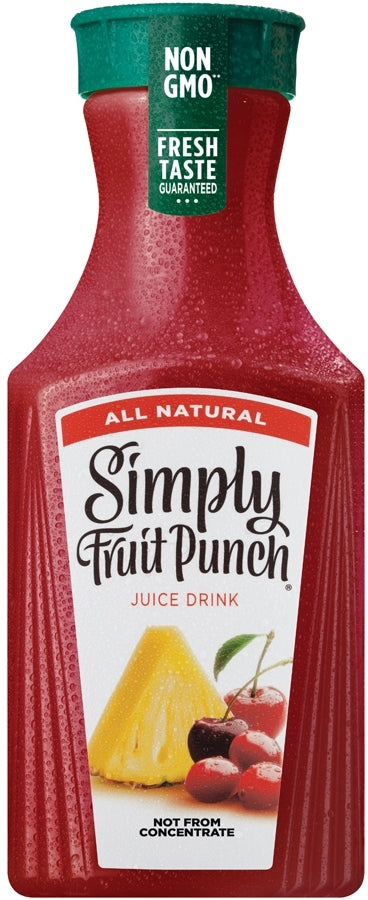 Simply Fruit Punch Juice Drink, 52 oz