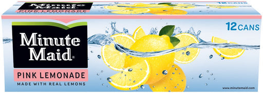 Minute Maid Pink Lemonade, 12 x 12 oz