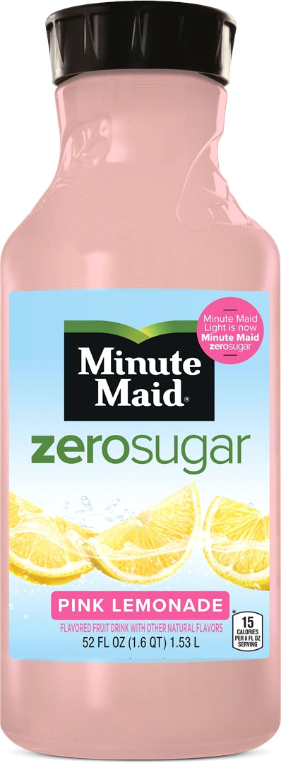 Minute Maid Zero Sugar Pink Lemonade, 1,53 L — Goisco.com