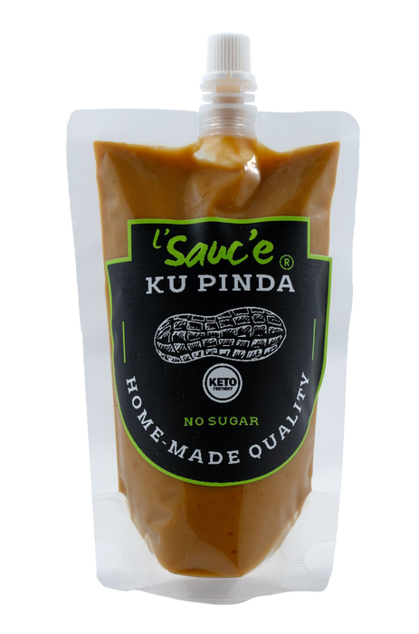 Sauc'e Ku Pinda, Peanut Sauce, Sugar Free , 250 ml