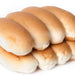 Isa Hot Dog Buns, White, 8 pcs