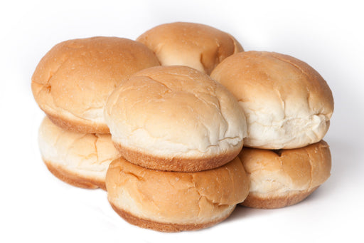 Isa Hamburger Buns, White, 8 pcs