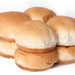 Isa Hamburger Buns, White, 8 pcs