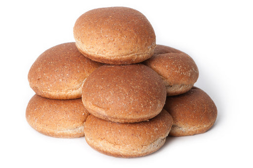 Isa Hamburger Buns, Whole-Wheat, 8 pcs