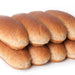 Isa Hot Dog Buns, Brown, 8 pcs