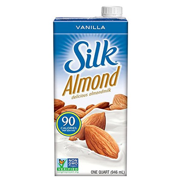 Silk Almond Milk, Vanilla Flavor , 32 oz —